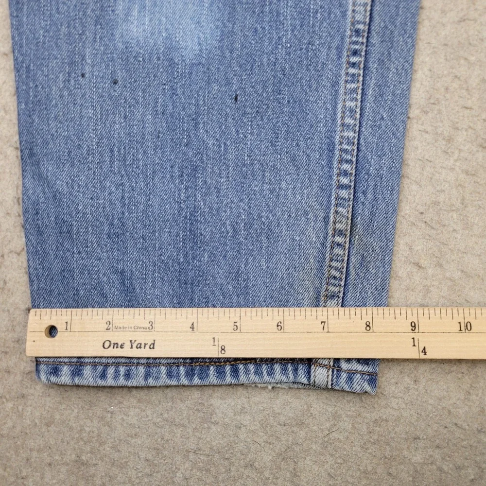 Levi's 550 Jeans Mens 36x34 (Tag 36x36) Blue Denim‎ Relaxed Straight Vintage Y2K
